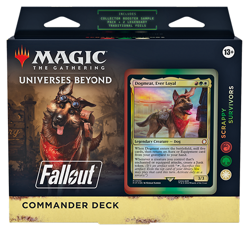 MTG : UNIVERSE BEYOND FALLOUT - COMMANDER DECK SCRAPPY SURVIVORS | Boutique FDB