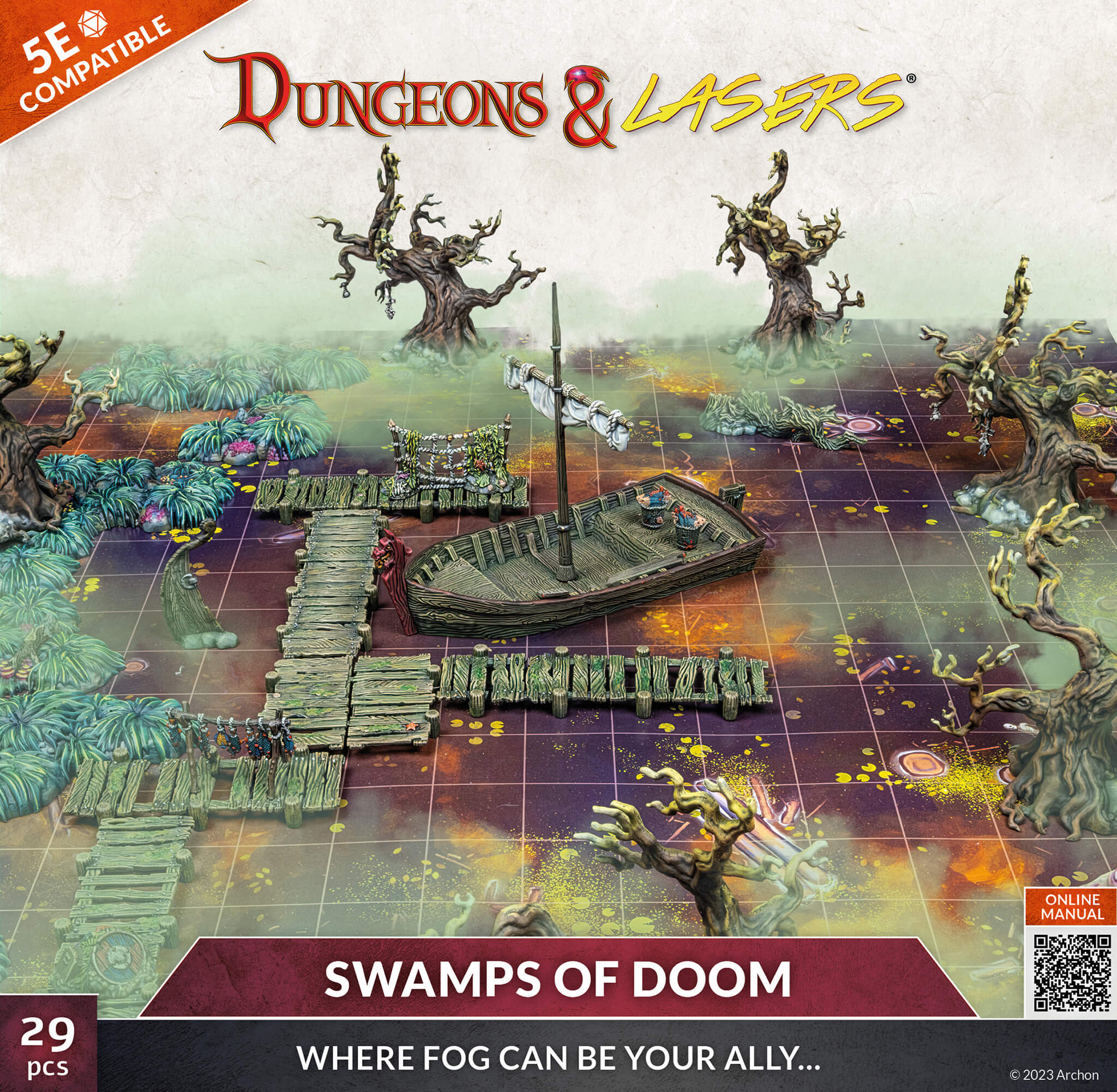Dungeon & Lasers : Swamps of Doom | Boutique FDB