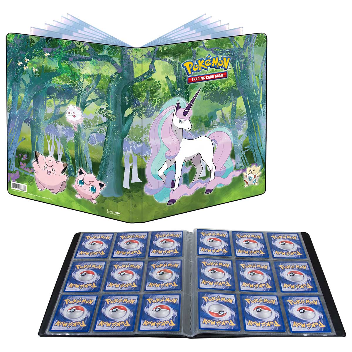 Pokemon - Binder- Ultra Pro 9-Pocket Portfolio - Enchanted Glade | Boutique FDB