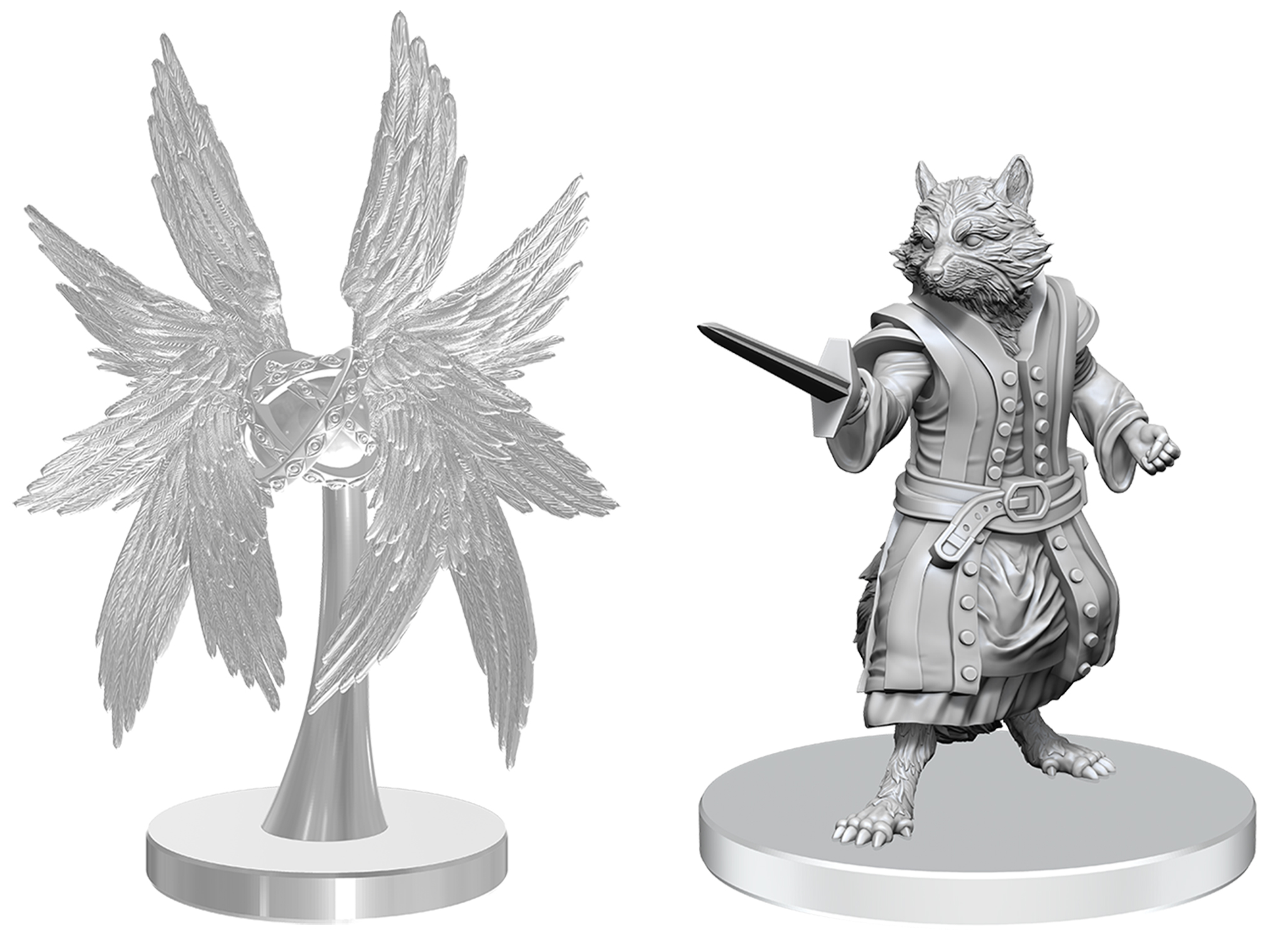 PF UNPAINTED MINIS WV27 PROCYAL (RACCOON AGATHION) & ZOAEM (RING ARCHON) | Boutique FDB