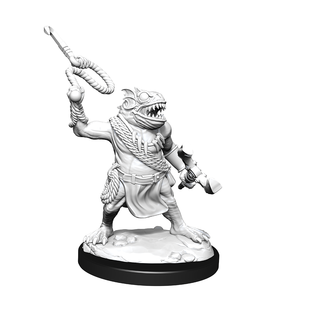 Dungeons & Dragons : Unpainted Miniatures - Wave 14 - Kuo-Toa & Kuo-Toa Whip | Boutique FDB