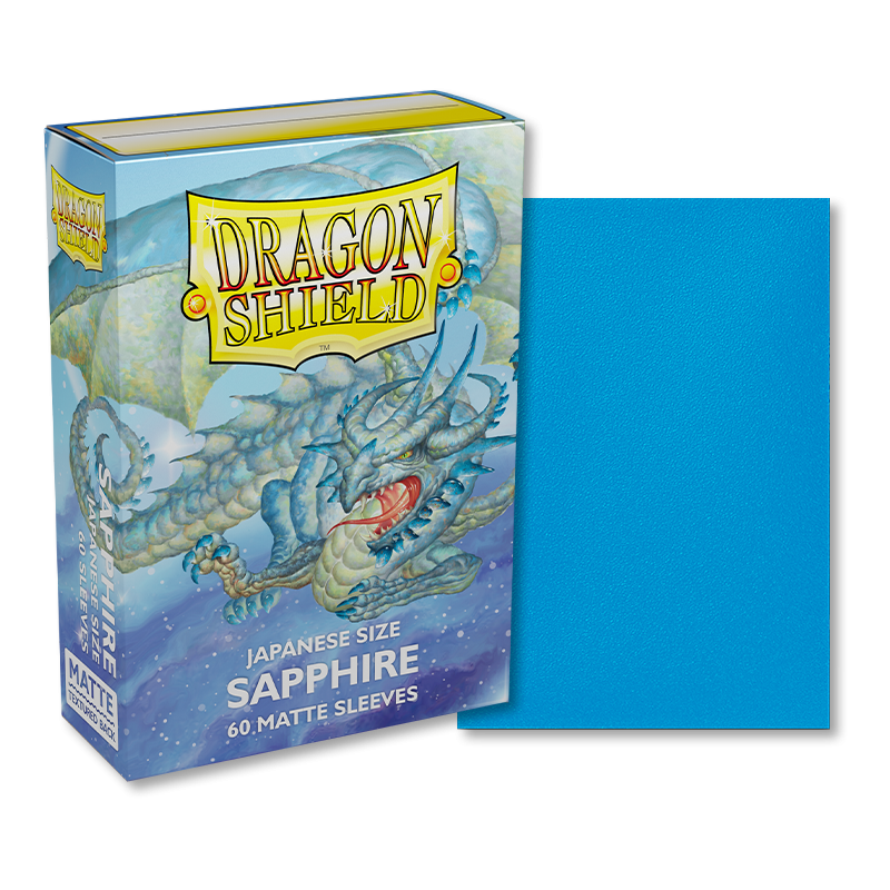 Dragon Shield Matte Japanese Sapphire (60) | Boutique FDB