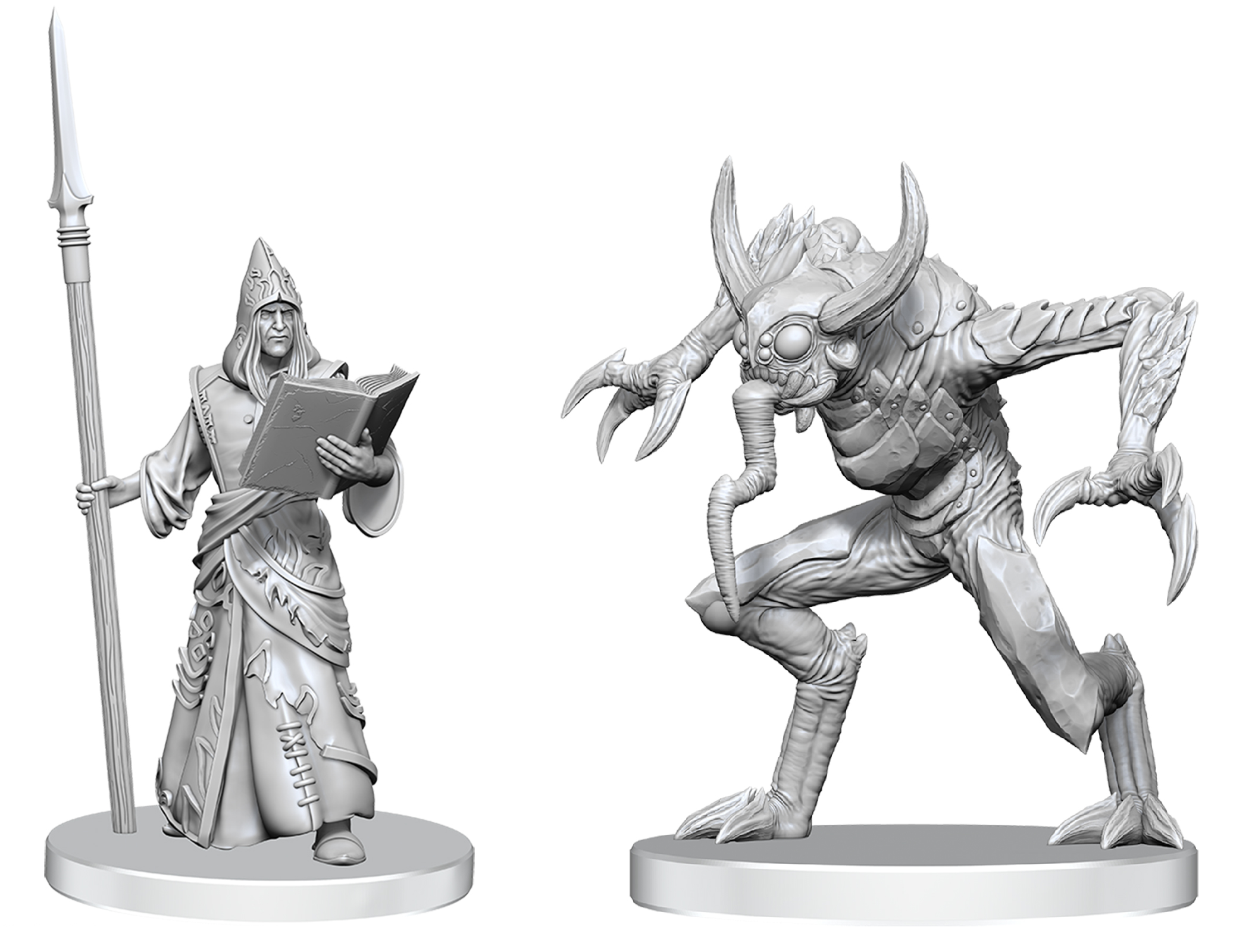 PF UNPAINTED MINIS WV27 VLORIAK (DESPOILER DEMON) & DEMONOLOGIST | Boutique FDB