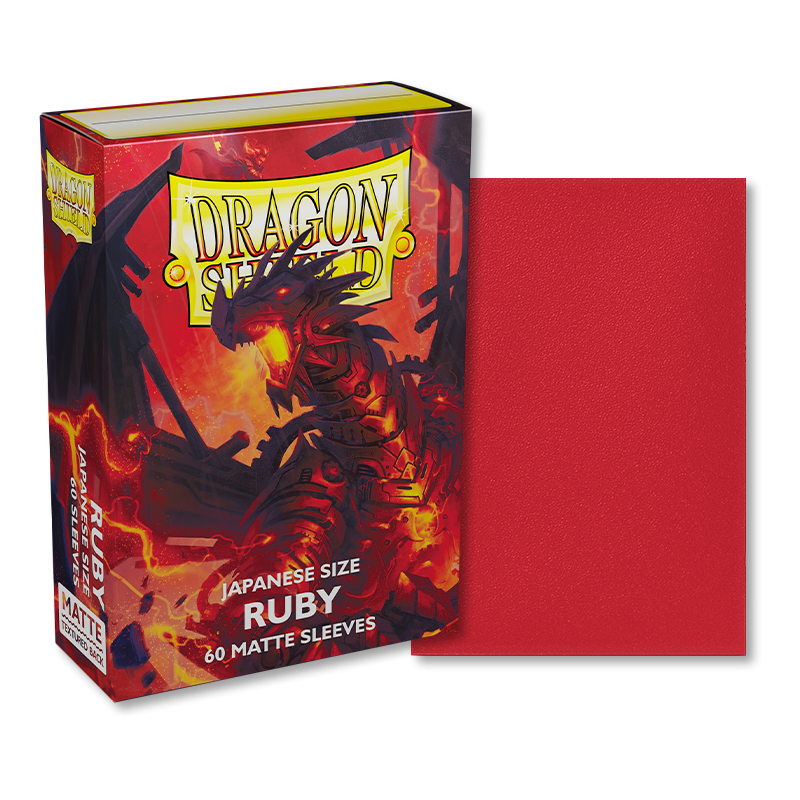 Dragon Shield Matte Japanese Ruby (60) | Boutique FDB
