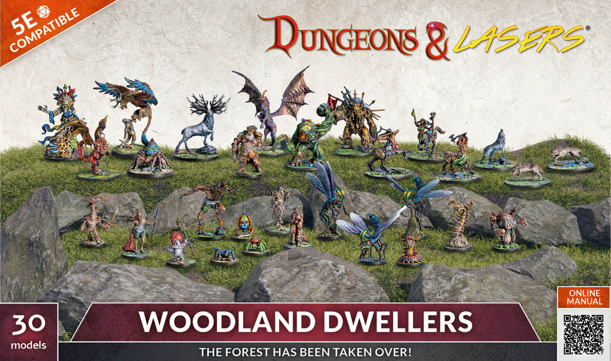 Dungeon & Lasers : Woodland Dwellers | Boutique FDB