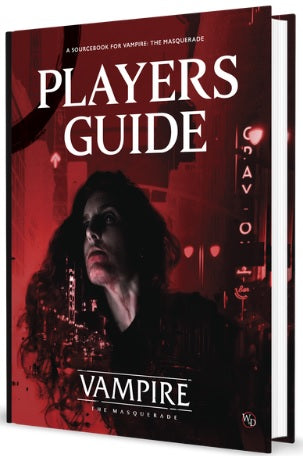 Vampire The Masquerade : 5th Ed. RPG Players Guide | Boutique FDB
