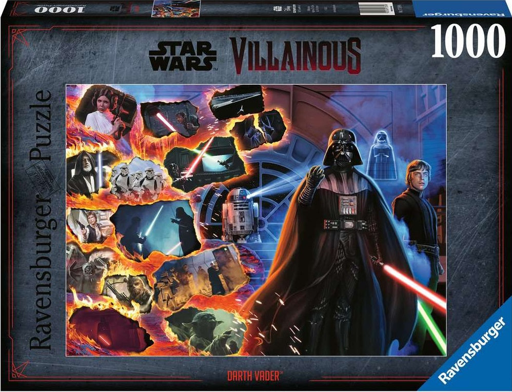 Puzzle : Ravensburger - Darth Vader 1000pcs | Boutique FDB