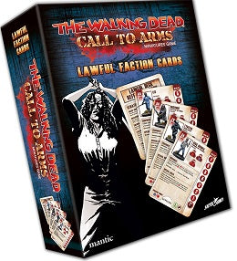 THE WALKING DEAD: CALL TO ARM - LAWFUL FACTIONS CARDS | Boutique FDB