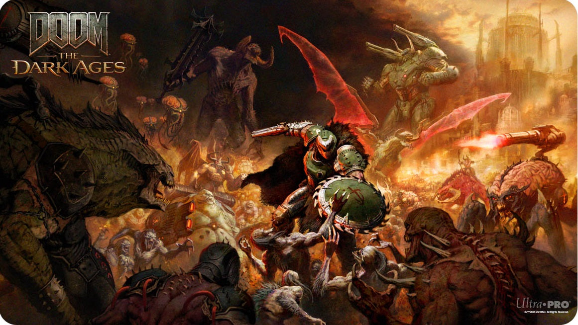 UP PLAYMAT DOOM BETHESDA - THE DARK AGES | Boutique FDB