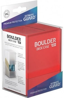 Ultimate Guard : Deck Case - Boulder 100+ - Ruby | Boutique FDB