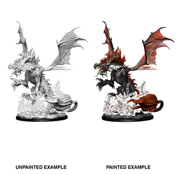 Pathfinder : Unpainted Miniatures - Wave 12 - Nightmare Dragon | Boutique FDB