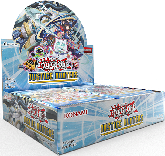YGO  Justice Hunters 1st Edition Booster Box | Boutique FDB
