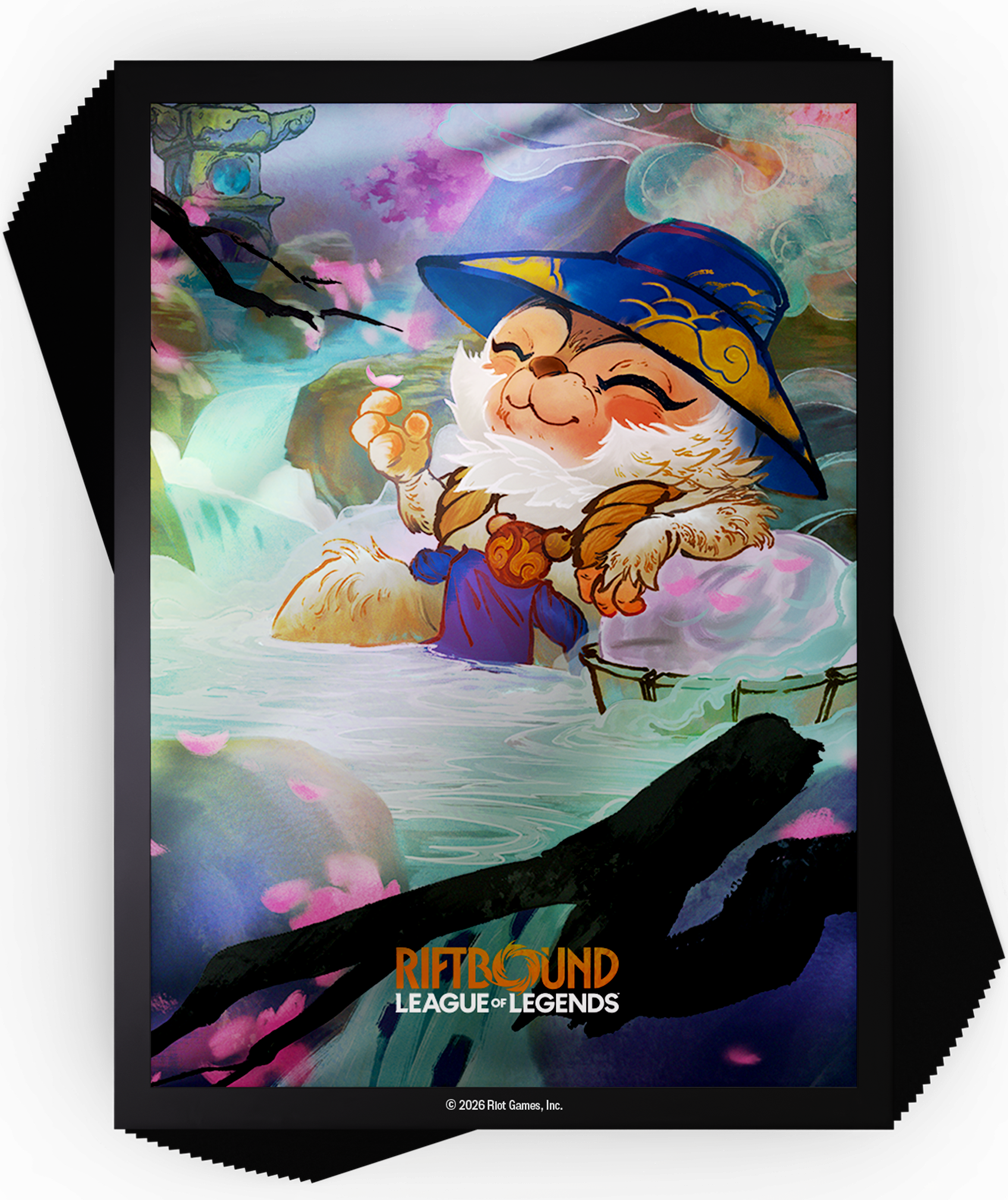 RIFTBOUND LEAGUE OF LEGENDS TCG SPIRITFORGED ART SLEEVES - SPIRIT BLOSSOM TEEMO | Boutique FDB