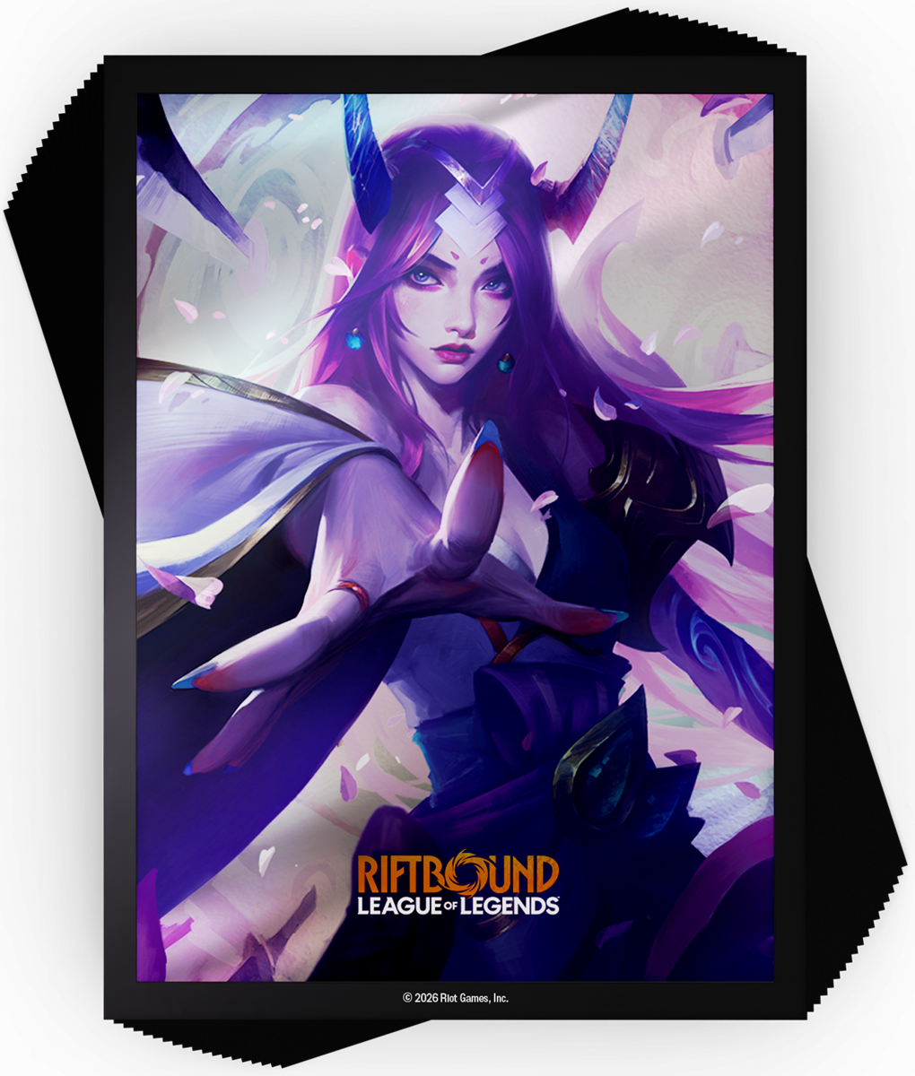 RIFTBOUND LEAGUE OF LEGENDS TCG SPIRITFORGED ART SLEEVES - SPIRIT RIFTBOUND LEAGUE OF LEGENDS TCG SPIRITFORGED ART SLEEVES - SPIRIT