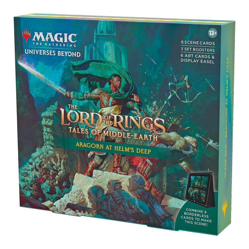 MTG - The Lord of the Rings - Holiday Scene Box - Aragorn at Helm's Deep | Boutique FDB