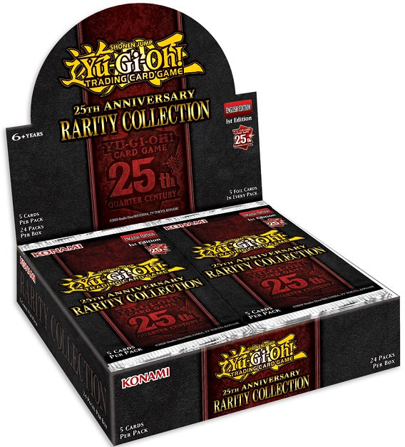 Yu-Gi-Oh! 25TH ANNIVERSARY RARITY COLLECTION BOOSTER BOX | Boutique FDB