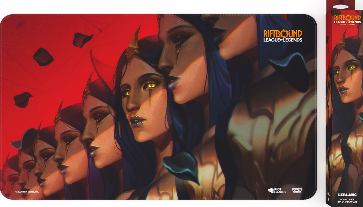 RIFTBOUND LEAGUE OF LEGENDS TCG UNLEASHED PLAYMAT LEBLANC | Boutique FDB