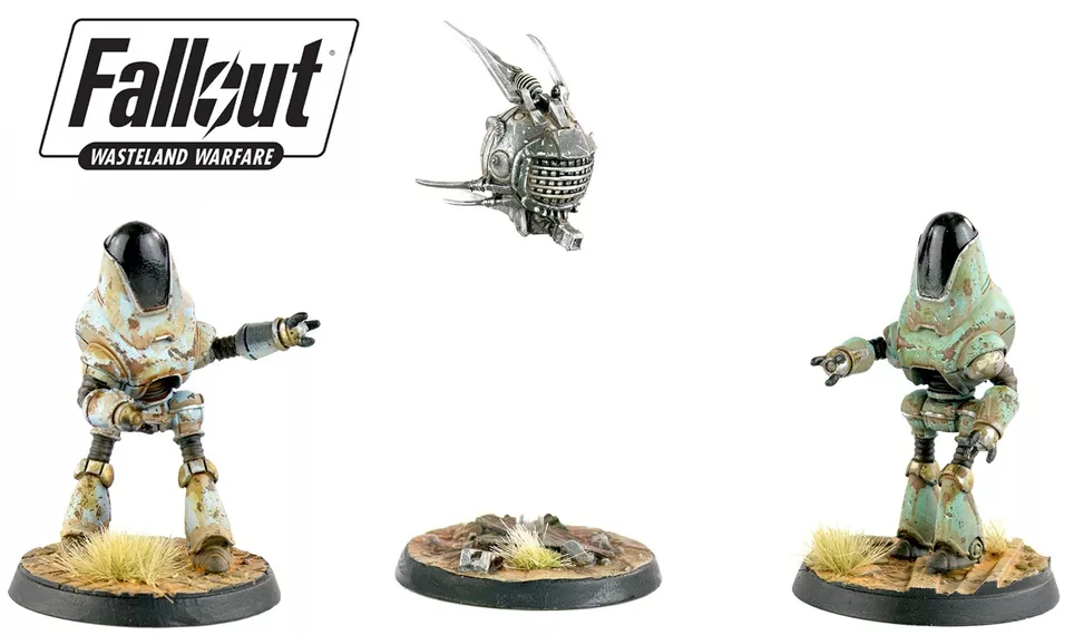 FALLOUT WASTELAND WARFARE: ROBOTS EYEBOTS | Boutique FDB