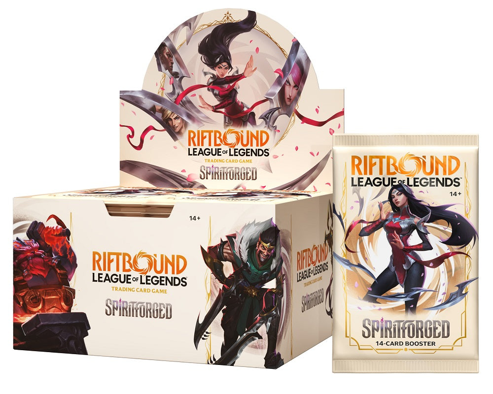 RIFTBOUND LEAGUE OF LEGENDS TCG SPIRITFORGED BOOSTER BOX | Boutique FDB