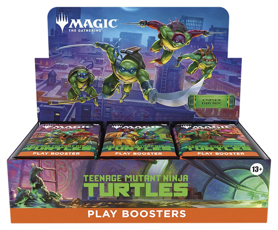 MTG : TEENAGE MUTANT NINJA TURTLES PLAY BOOSTER BOX | Boutique FDB