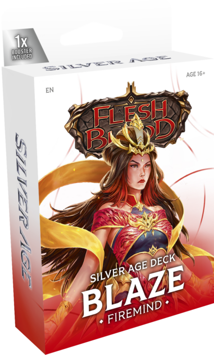 Flesh and Blood: Silver Age Deck : Blaze | Boutique FDB
