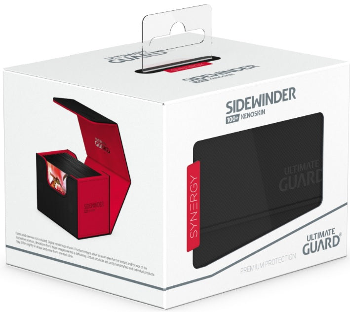 Ultimate Guard : Sidewinder 100 : Xenoskin : Synergy black/Red | Boutique FDB