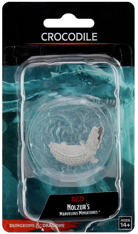 Dungeons & Dragons : Unpainted Miniatures - Wave 11 - Crocodile | Boutique FDB