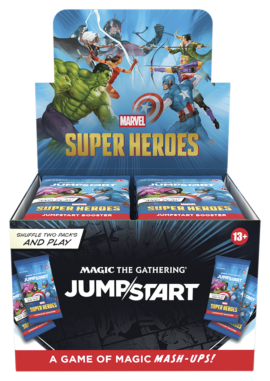 MTG MARVEL SUPER HEROES JUMPSTART BOOSTER BOX | Boutique FDB