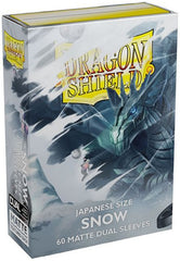 Dragon Shield - Dual Matte Japanese Snow (60) | Boutique FDB