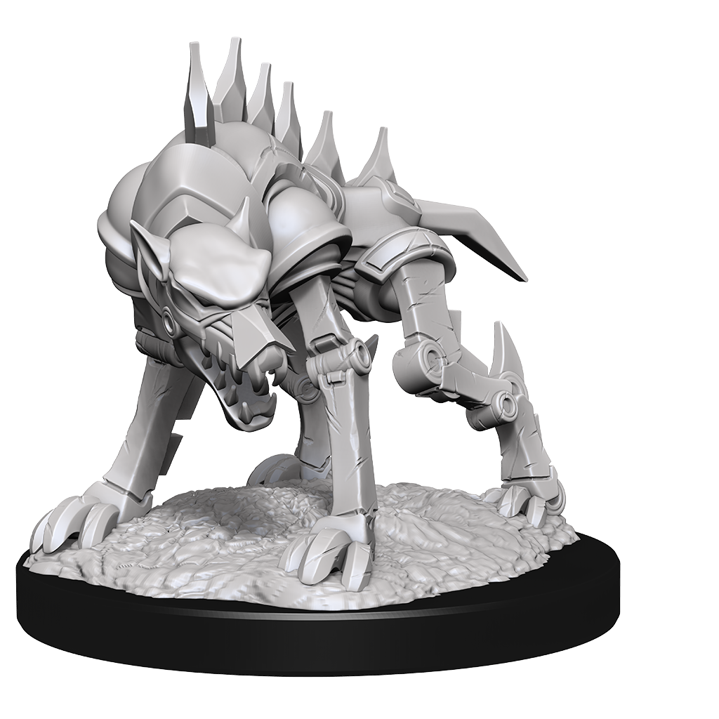 Dungeons & Dragons : Unpainted Miniatures - Wave 14 - Iron Cobra/Iron Defender | Boutique FDB