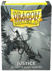 Dragon Shield Matte Sleeves - Dual - Justice (100) | Boutique FDB