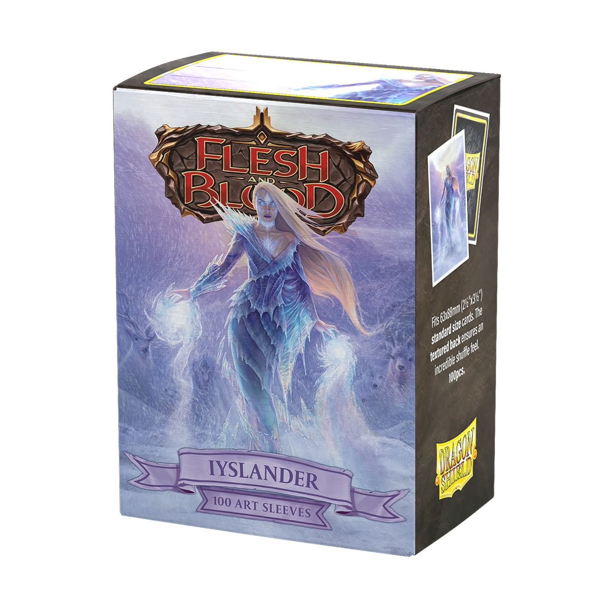 DRAGON SHIELD SLEEVES MATTE FAB IYSLANDER 100CT | Boutique FDB