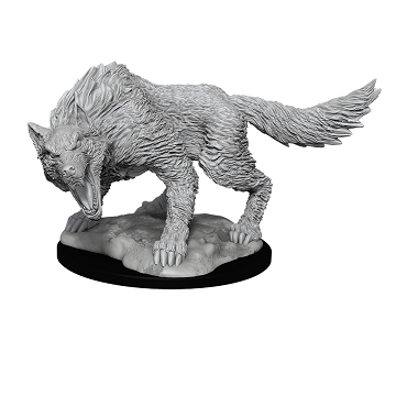 Dungeons & Dragons : Unpainted Miniatures - Wave 11 - Winter Wolf | Boutique FDB