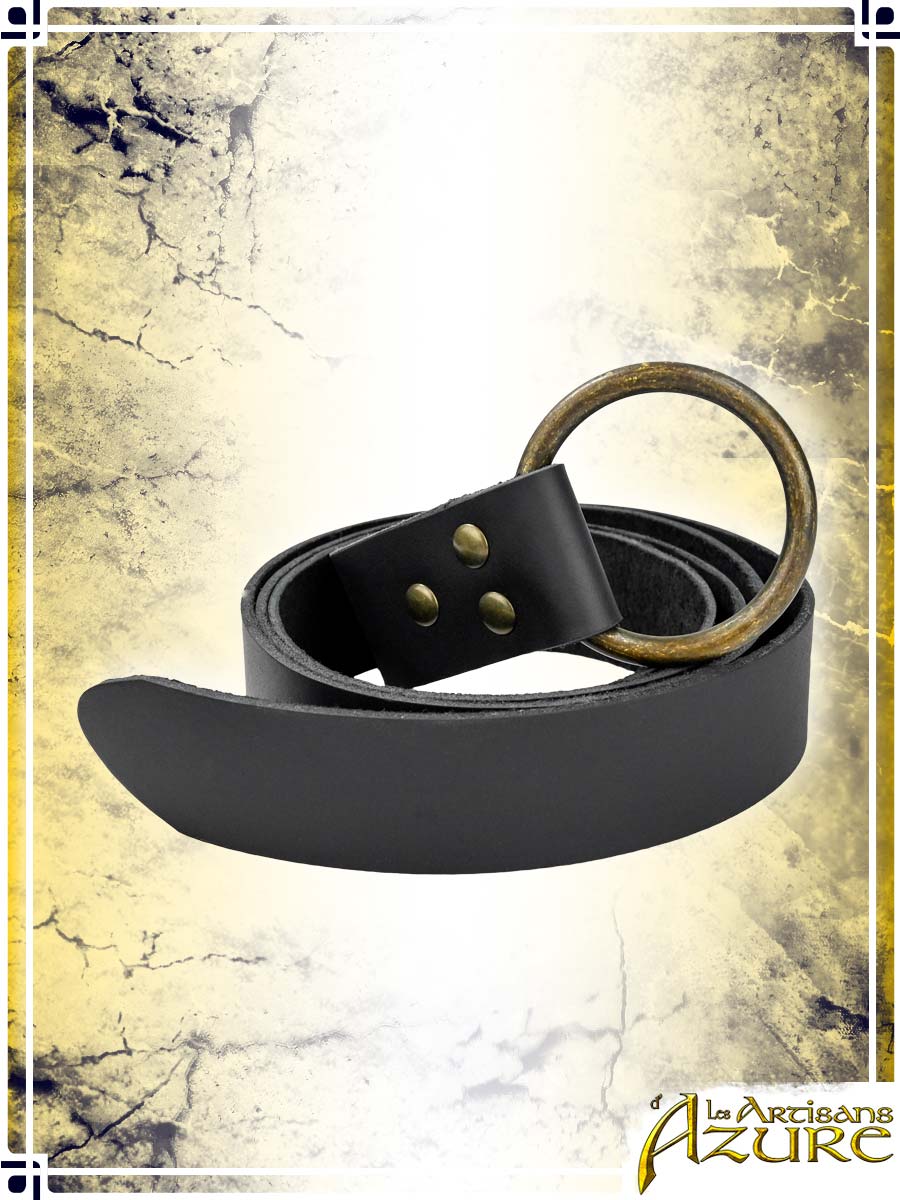 Les Artisans D'Azure : Ring Belt - Black | Boutique FDB