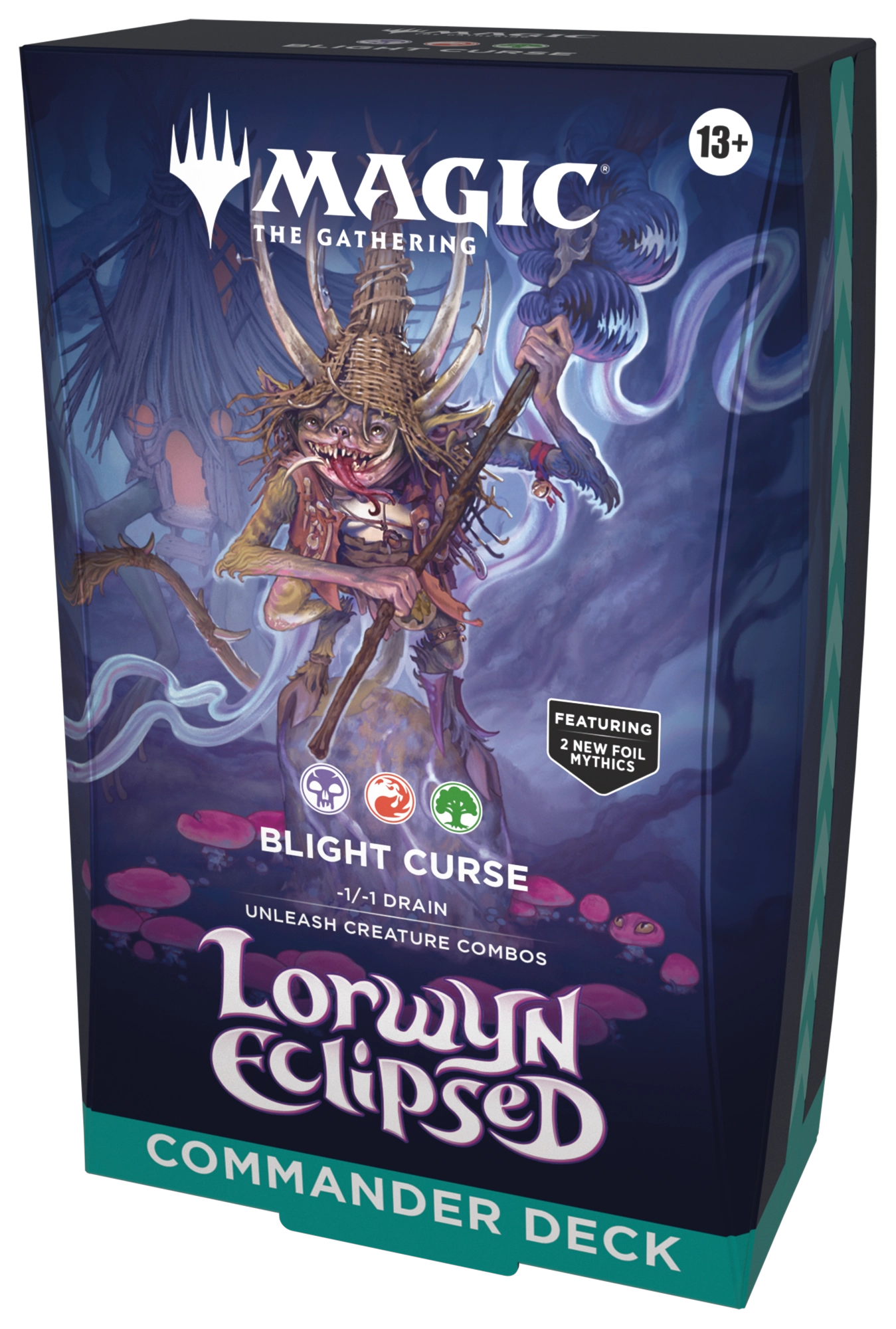 MTG : Lorwyn Eclipsed - Blight Curse - Commander deck | Boutique FDB
