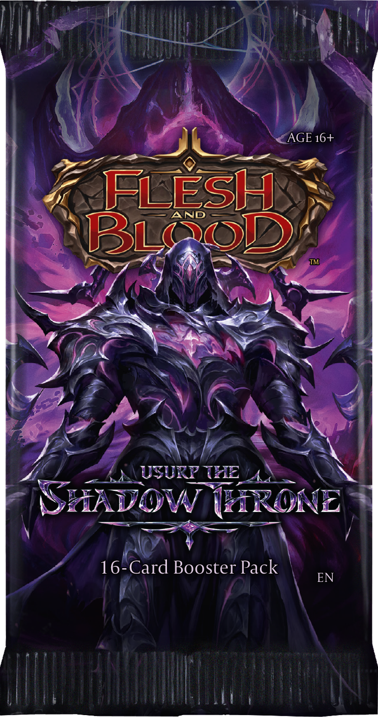 Flesh and Blood : Usurp the Shadow Throne - Booster Pack | Boutique FDB