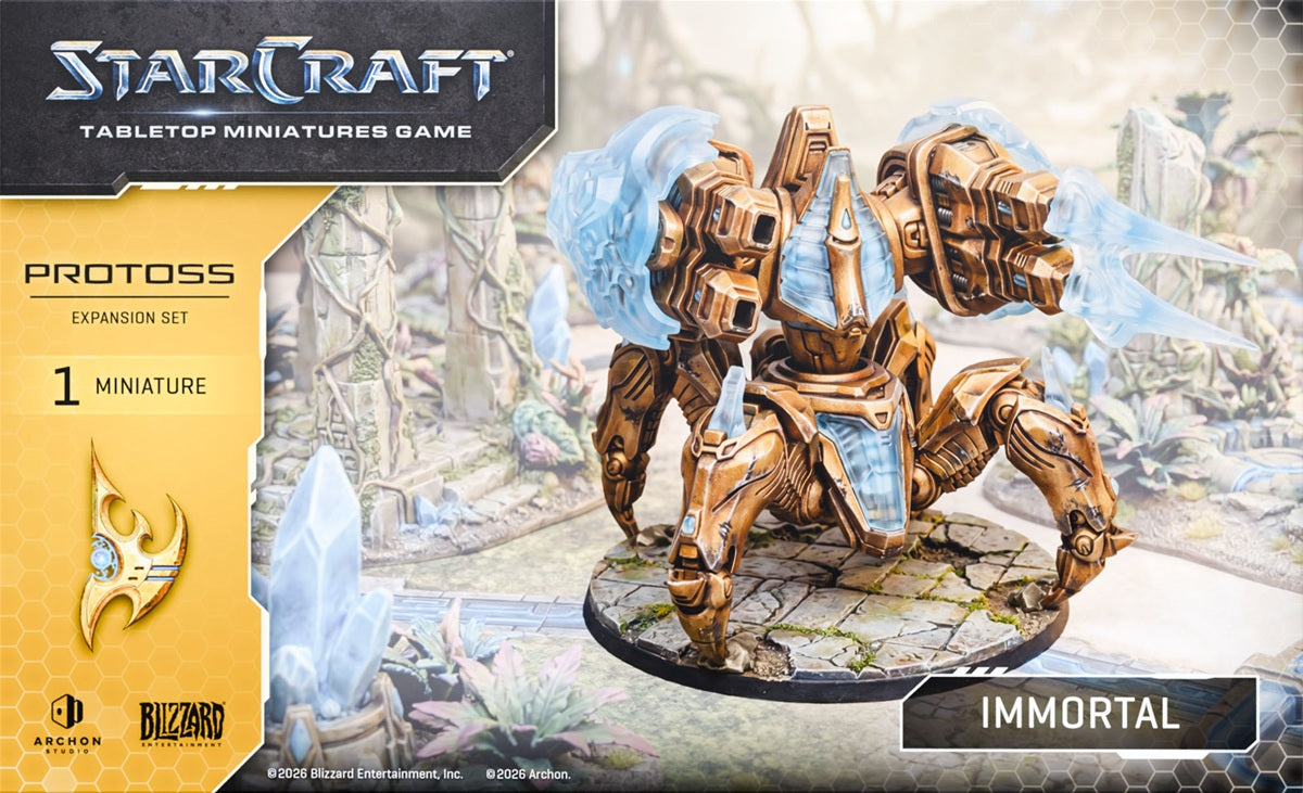 Starcraft: The Miniatures Game: Wave 2: Protoss: Immortal Expansion Set (EN) ^ Oct 5 2026 | Boutique FDB