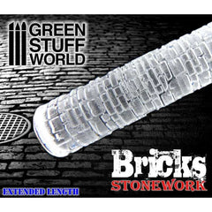 Green Stuff World : Rolling Pin - Bricks | Boutique FDB