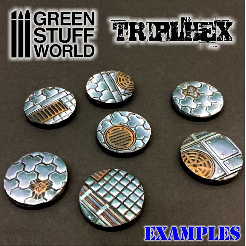 Green Stuff World : Rolling Pin - TripleHex | Boutique FDB