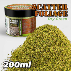 Green Stuff World : Scatter Foliage - Dry Green | Boutique FDB