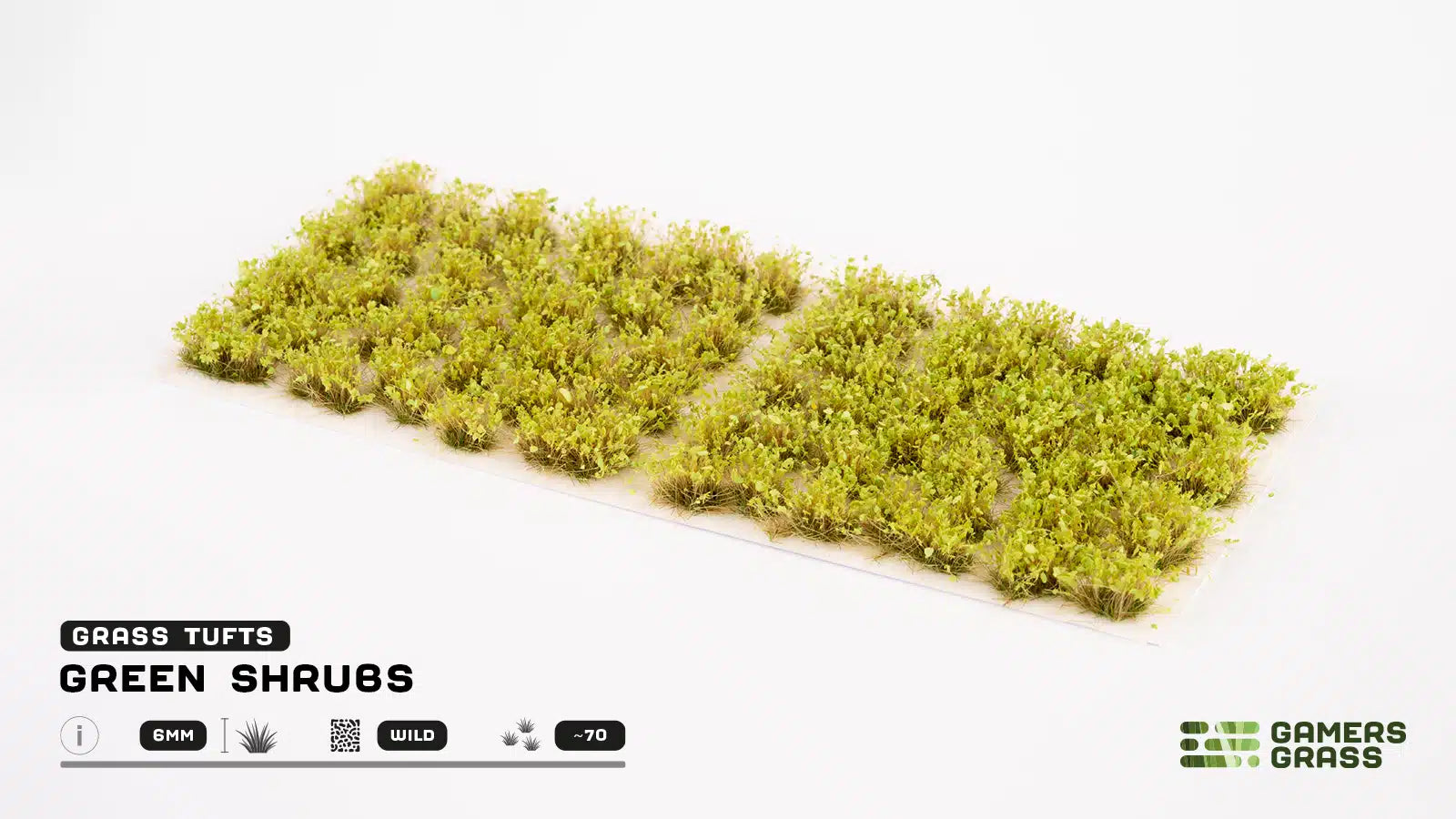 GamersGrass - Tufts - Green Shrubs 6mm | Boutique FDB