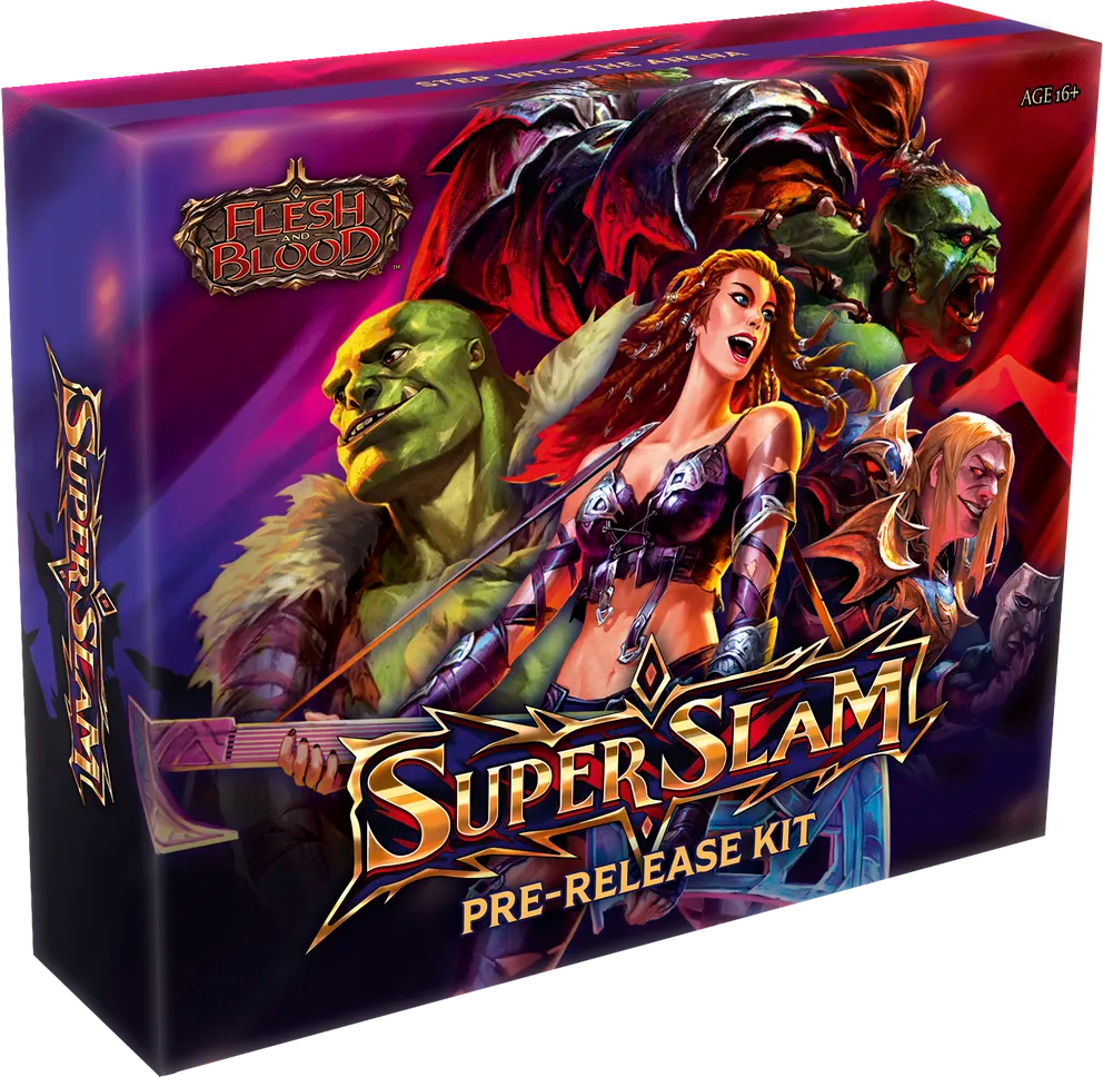 Flesh and Blood: Super Slam Pre-release kits | Boutique FDB
