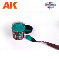 AK Interactive: Wargame Battle Ground Terrains - Emerald Sphere 100ml (Acrylic) | Boutique FDB