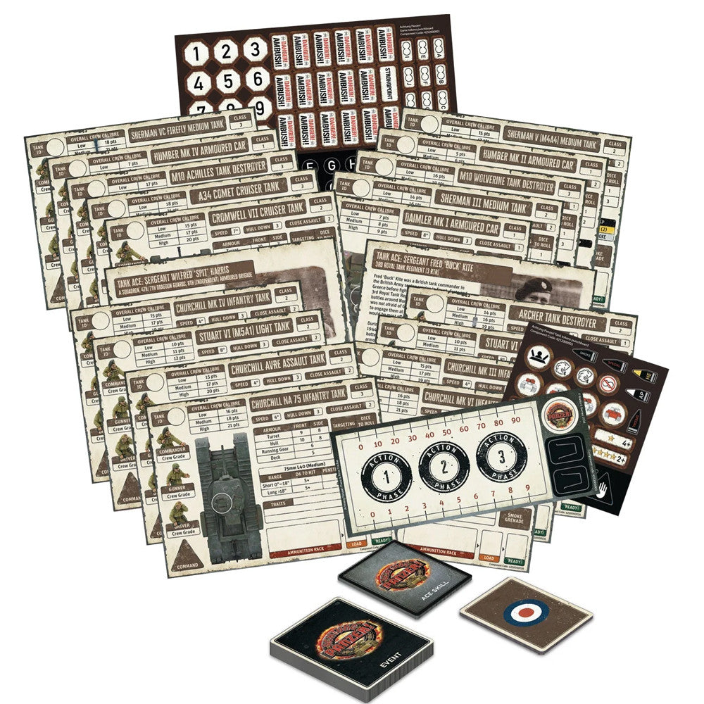 Achtung Panzer!, Cards & Tokens Supply Drop | Boutique FDB