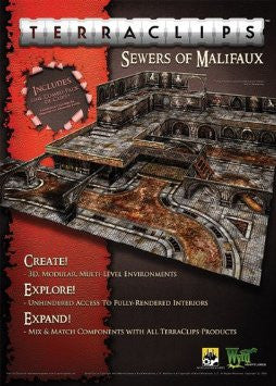 Terraclips Sewer of Malifaux | Boutique FDB
