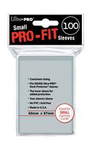 Ultra-Pro Small Pro-Fit Sleeves | Boutique FDB