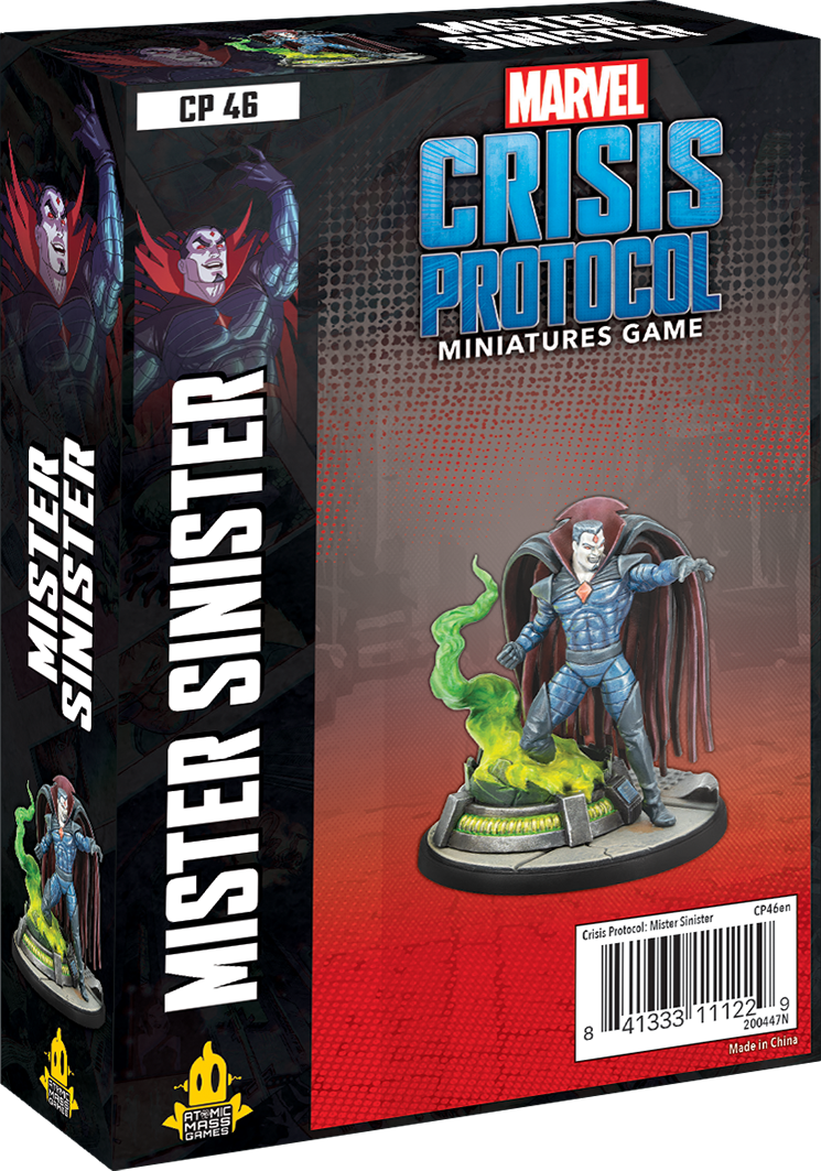 Marvel Crisis Protocol: Mr. Sinister Character Pack | Boutique FDB