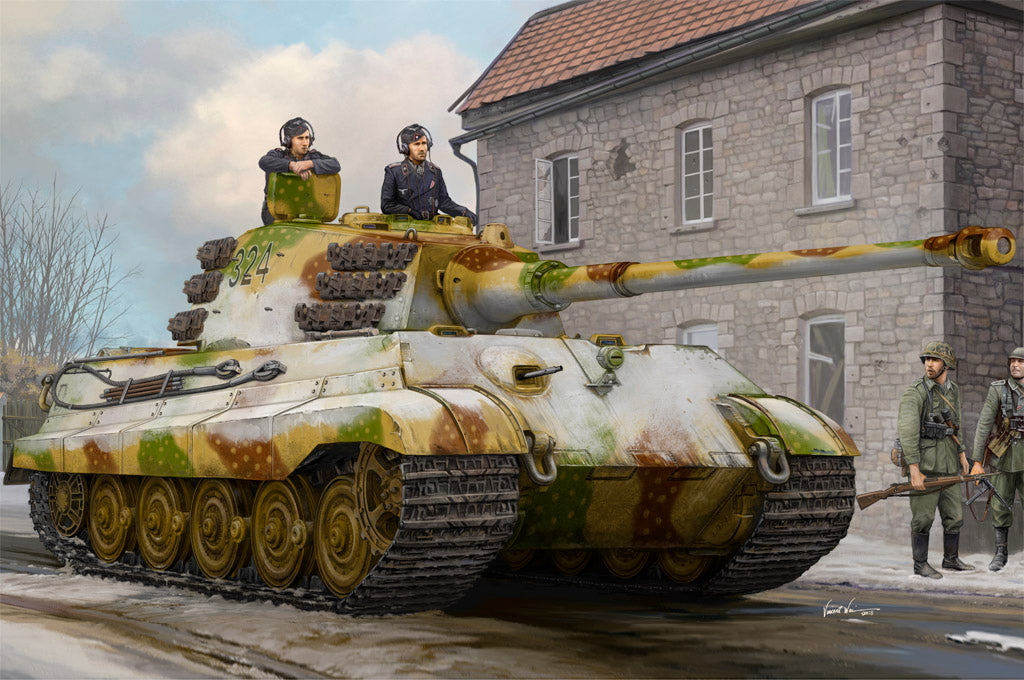 HobbyBoss: 1:35 - Pz.Kpfw.VI Sd.Kfz.182 Tiger II (Henschel Feb. 1945 Production) | Boutique FDB