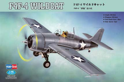 HobbyBoss: 1:48 - F4F-4 Wildcat | Boutique FDB