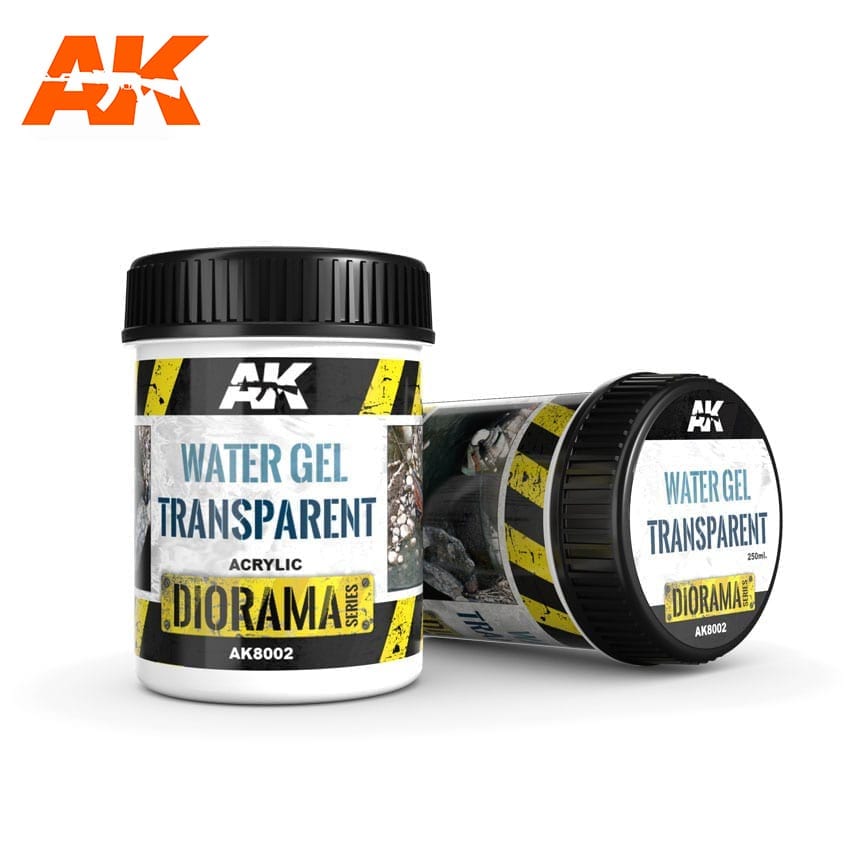 AK Interactive - Water Gel Transparent - 250ml (Acrylic) | Boutique FDB